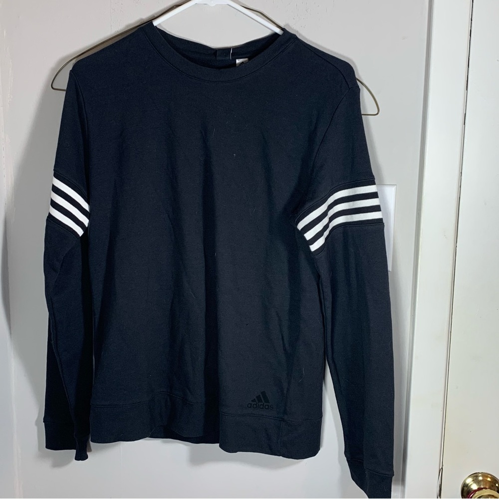 black adidas changeover crew